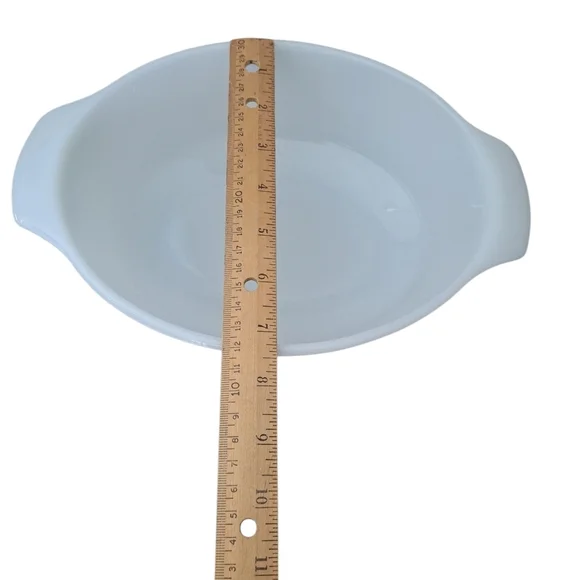 Vintage Fire King Cornflower Casserole Dish White and Blue Cookware Set 3 Pcs - Picture 13 of 14